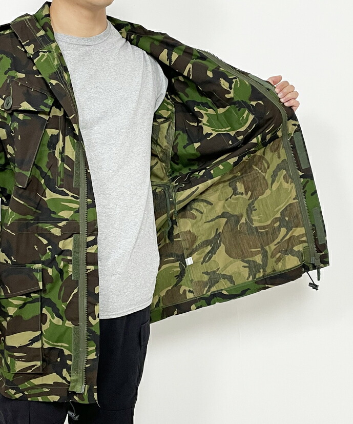 楽天市場】イギリス軍 DPM カモフラージュ ウインドプルーフ