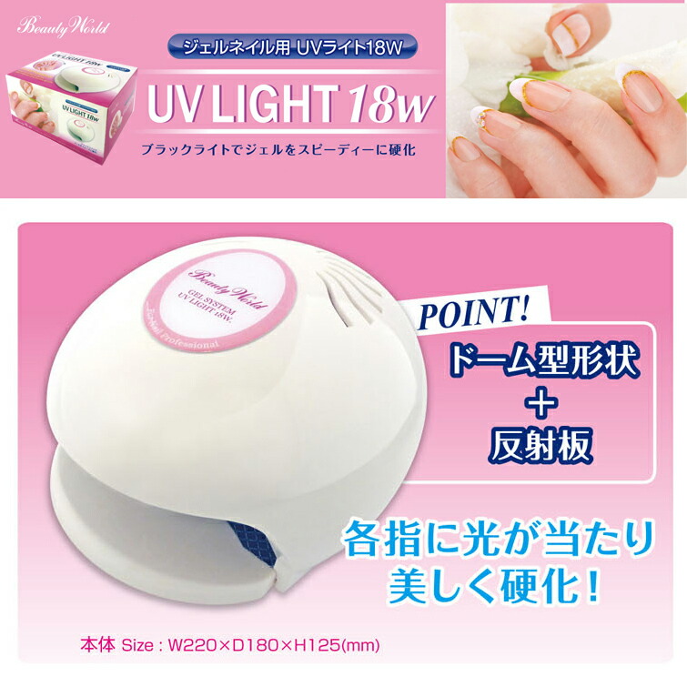 楽天市場】【送料無料】ブラックライトでジェルをスピーディーに硬化