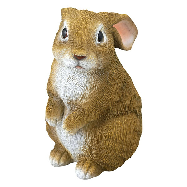 楽天市場】ミニうさぎ (SV-5868) 彫刻風 フィギュア ガーデニング 玄関