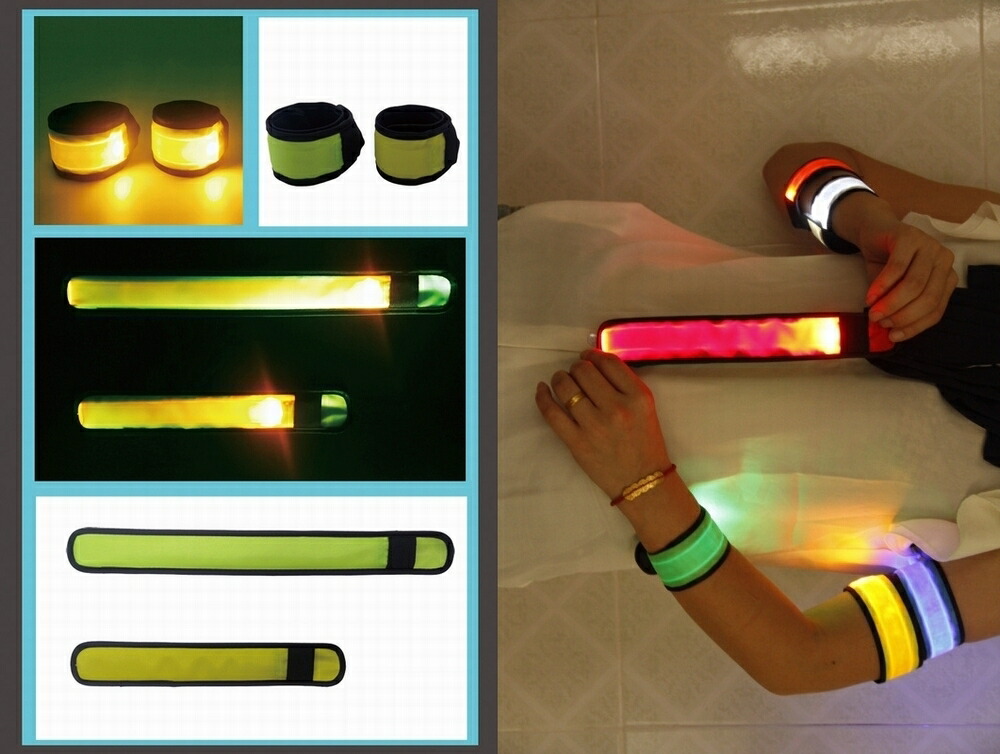 楽天市場】送料無料 アームバンド 光る腕バンド LEDライト ナイト