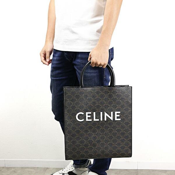 楽天市場】CELINE セリーヌ Medium Vertical Cabas Tote Bag