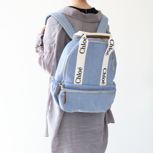 楽天市場】Chloe クロエ Logo Backpack バックパック リュックサック