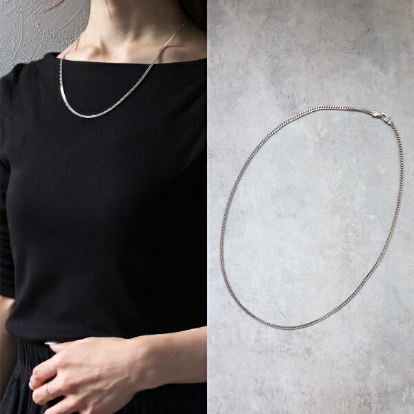 楽天市場】TOM WOOD トムウッド ネックレス Curb Chain Necklace M