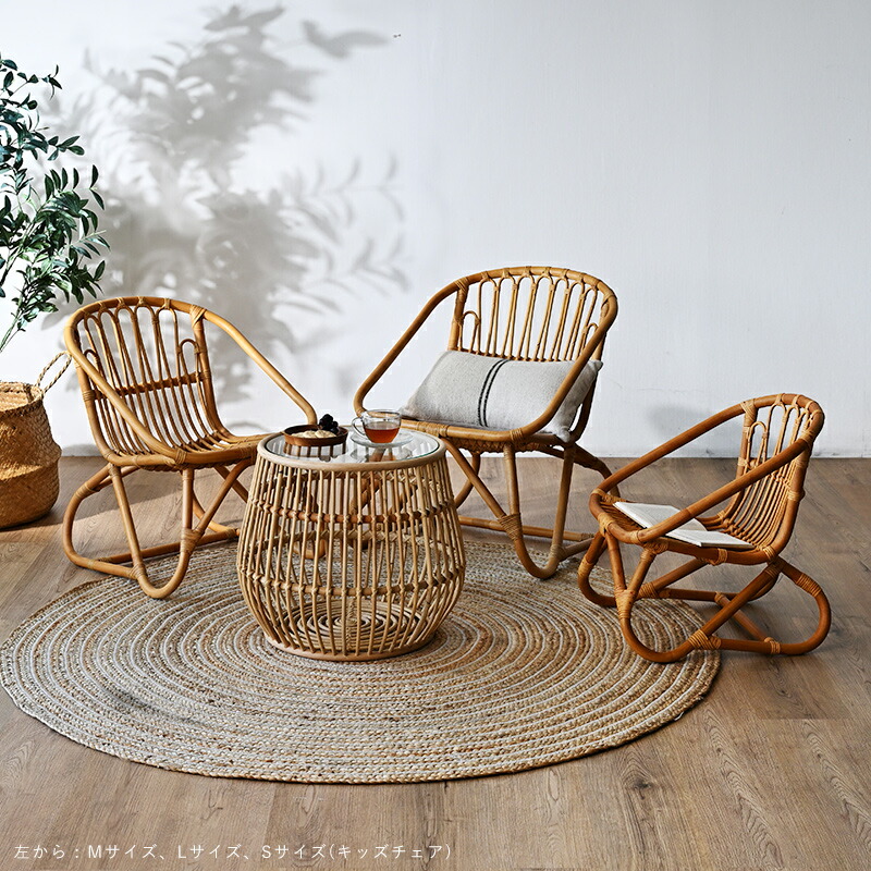 楽天市場】ラタンチェア 皮付き ラタン アジアン チェア パーソナル