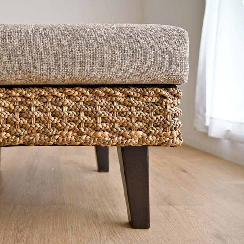 楽天市場】アジアン家具 ウォーターヒヤシンス オットマン