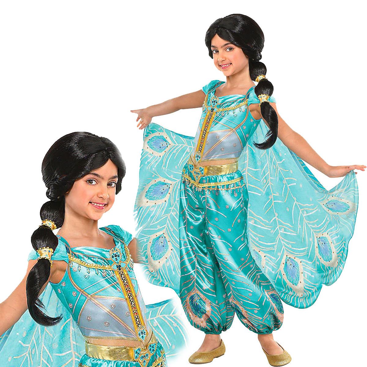 楽天市場】アラジン ジャスミン 衣装 コスチューム 子供用 コスプレ