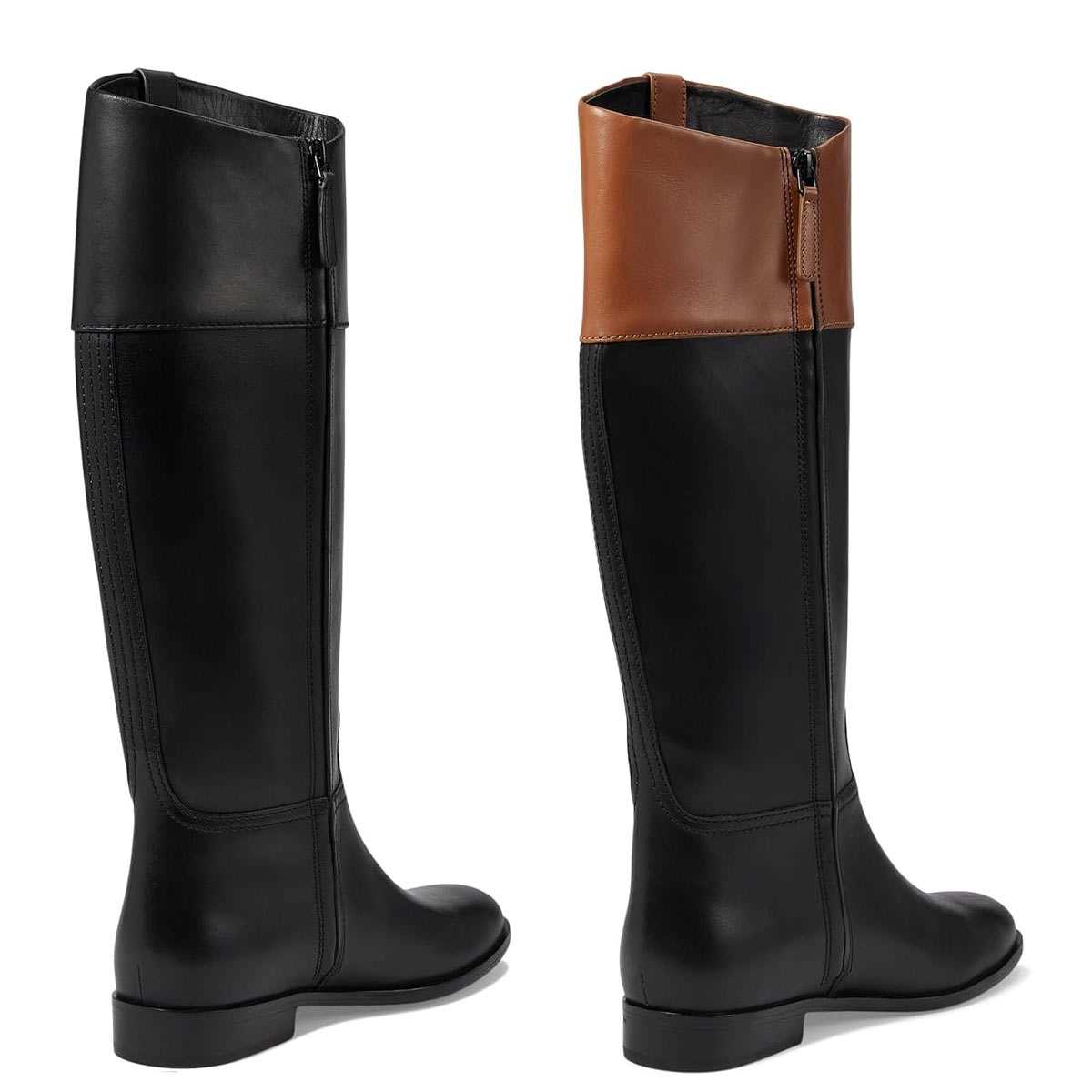 楽天市場】トリーバーチ ブーツ レディース 本革 ふくらはぎ太め