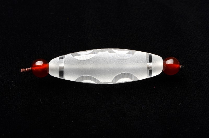 楽天市場】五鈷杵天珠（金剛杵 バジュラ） 36x11mm 水晶天珠