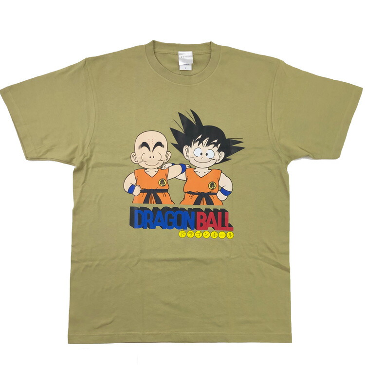 楽天市場】ドラゴンボール 半袖Tシャツ Lサイズ 悟空&クリリン 069478