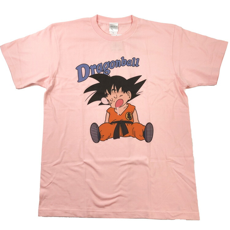 楽天市場】ドラゴンボール 半袖Tシャツ Lサイズ 悟空おやすみ 069515