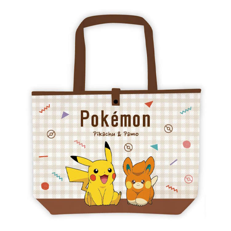 楽天市場】ポケットモンスター 折りたたみエコバッグ ピカチュウ&パモ
