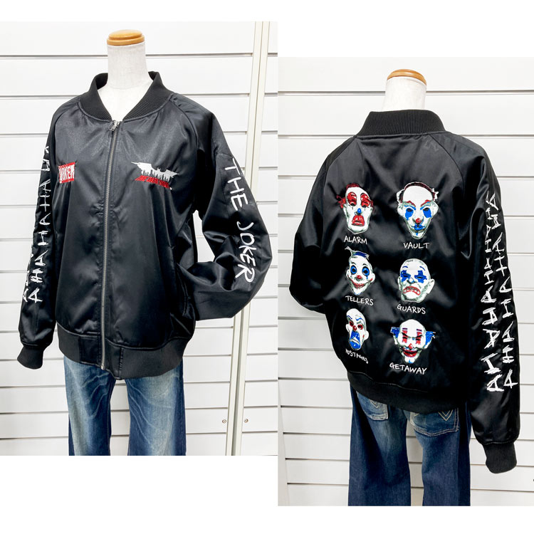 楽天市場】ダークナイト スカジャン L ピエロ ジョーカー アウター