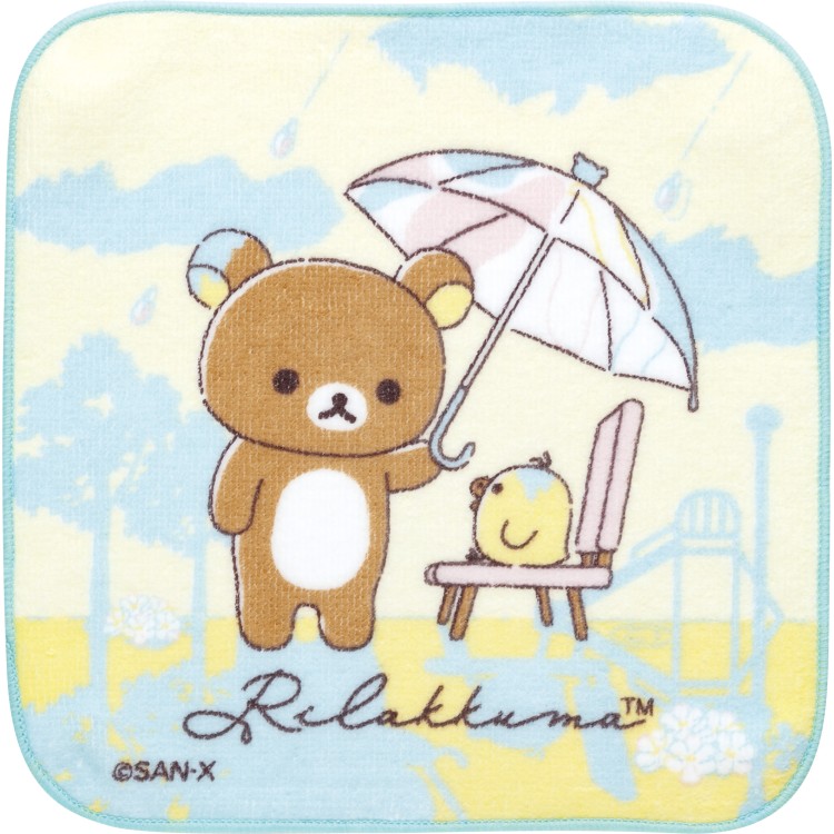 楽天市場】リラックマ プチタオル CM52402 雨のち晴れのリラックマ