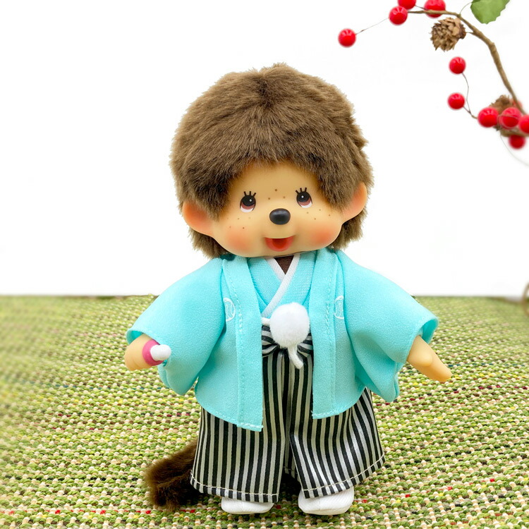 紋付袴モンチッチ Sサイズ 男の子 他モンチッチ&ベビチッチ全22体