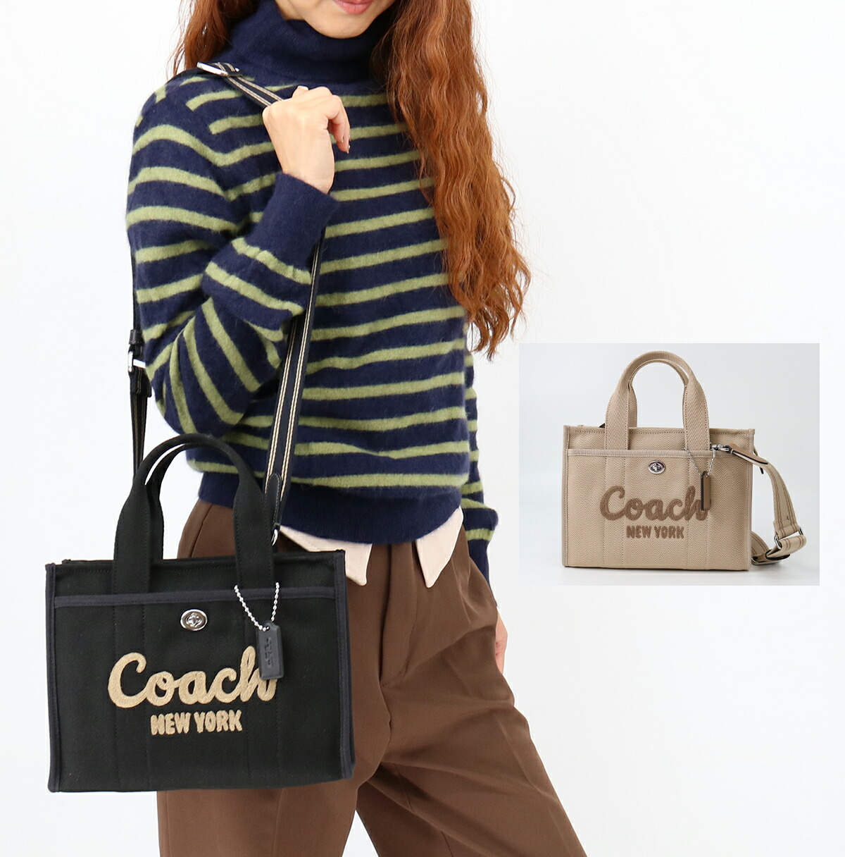 楽天市場】□COACH コーチ キャンバスショルダーバッグ CP164