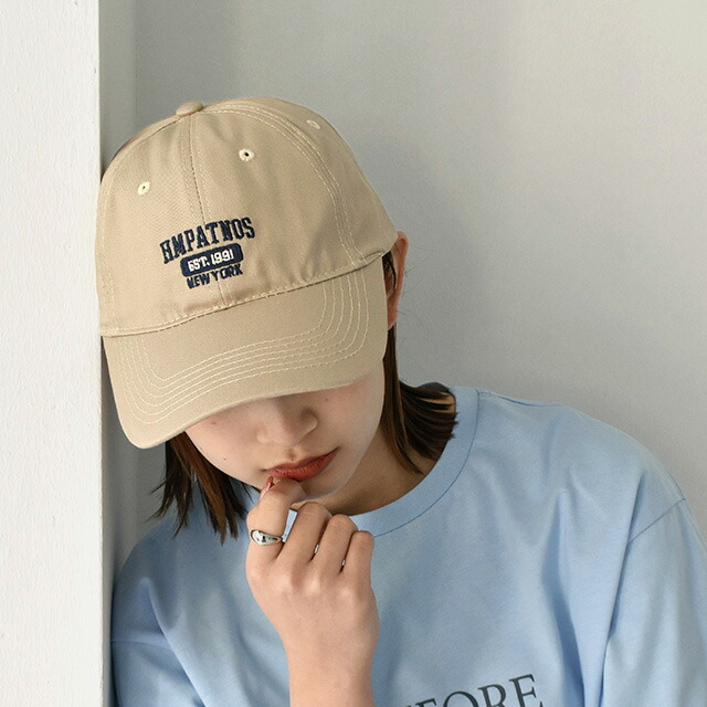 楽天市場】刺繍ロゴキャップ クリーム/レッド/ベージュ/ネイビー
