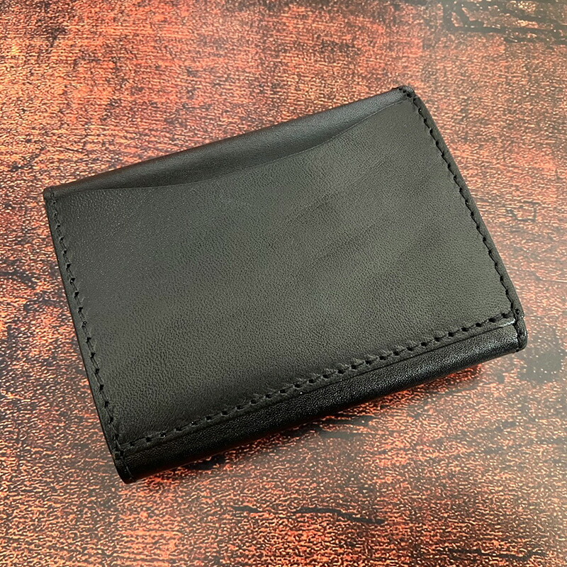 楽天市場】栃木レザー コンパクトウォレット タイプB スタッズカスタム