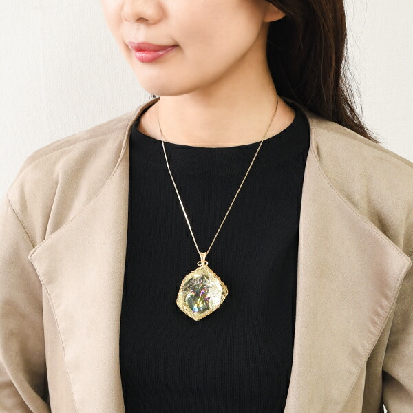 楽天市場】超特大スペシャル版 レインボー レモンクォーツ ラフカット