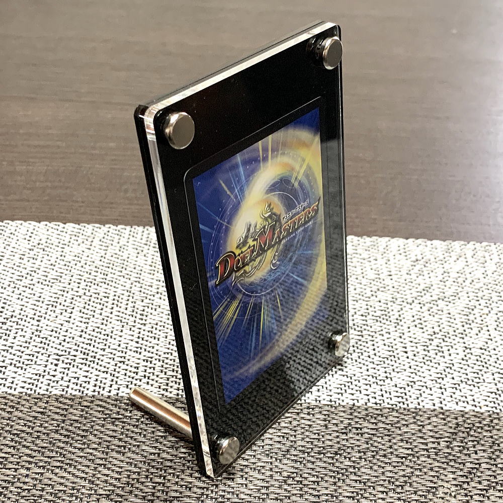 楽天市場】デュエル・マスターズ用・黒枠フレーム アクリルスクリュー