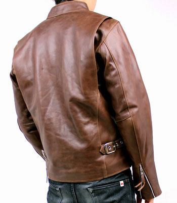 楽天市場】XS~7L 牛革 シングルライダース ジャケット カウレザー 本革