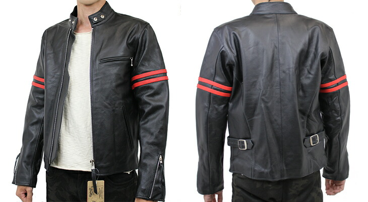 楽天市場】ツートーン シングルライダース バッファロー レザー 水牛革