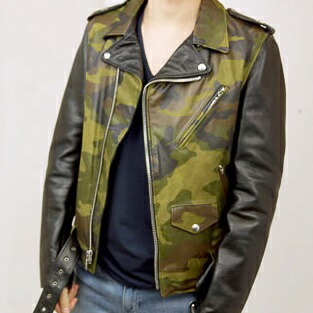 楽天市場】カモフラ柄 Schott 611US One☆Star Riders ダブル