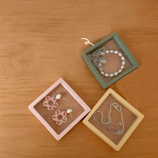 楽天市場】アクセサリーケース 置物 収納ケース 3点セット ジュエリー