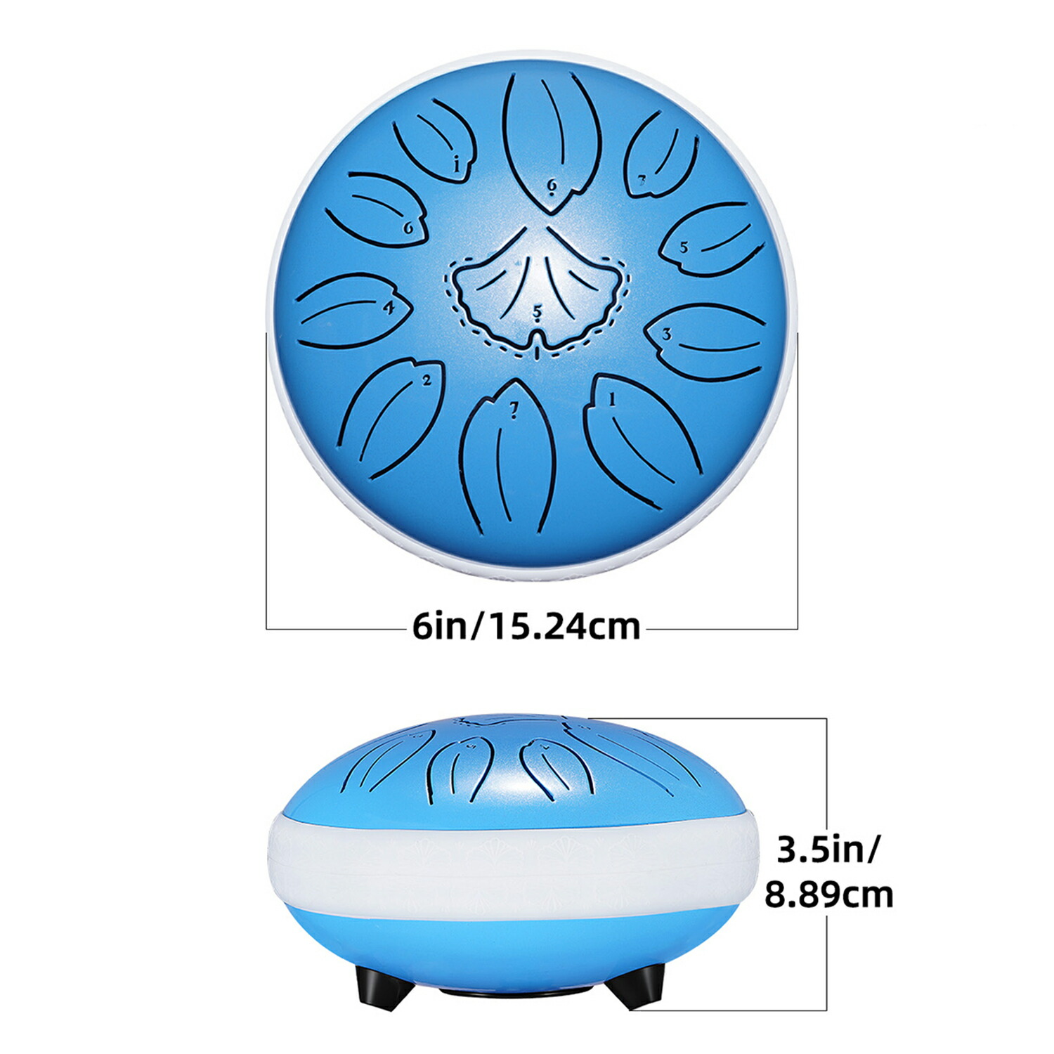 楽天市場】【楽天1位】LEKATO ミニタングドラム スリットドラム 6