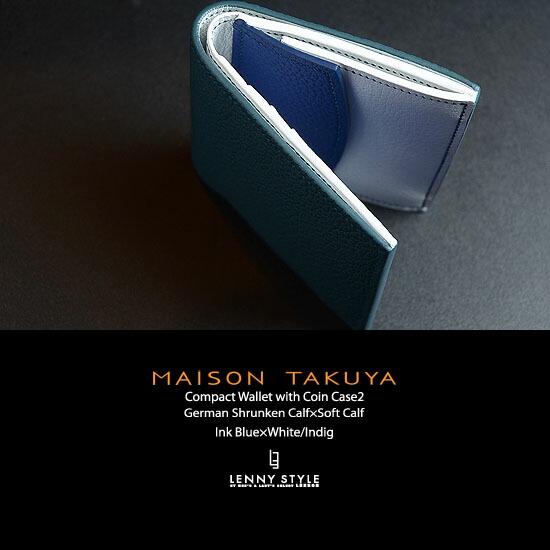 楽天市場】メゾンタクヤ （ MAISON TAKUYA ）小銭入れ付 コンパクト