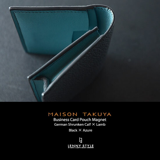 楽天市場】メゾンタクヤ （ MAISON TAKUYA ） ビジネスカードケース