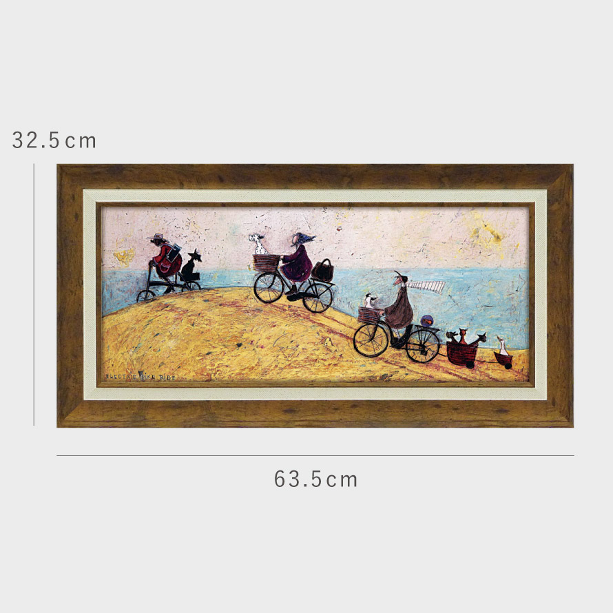 楽天市場】サムトフト 絵画 絵 63.5×32.5cm 【エレクトリックバイク