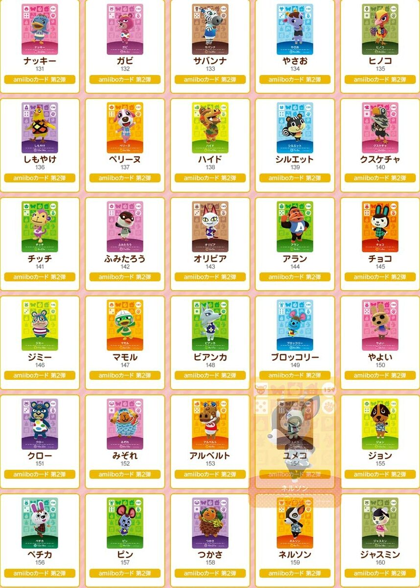 楽天市場】どうぶつの森amiiboカード 第2弾 (5パックセット)+amiibo