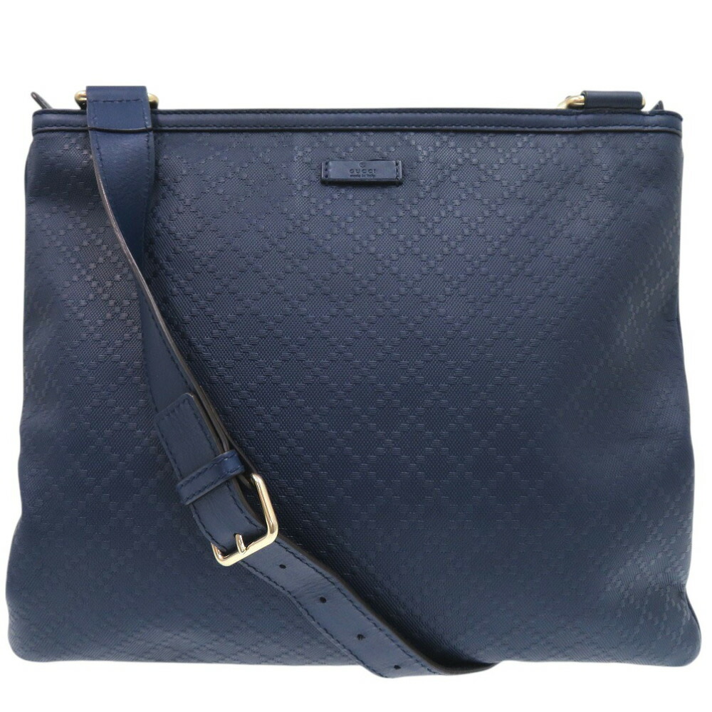 楽天市場】グッチ ショルダーバッグ（カラーネイビー）の通販