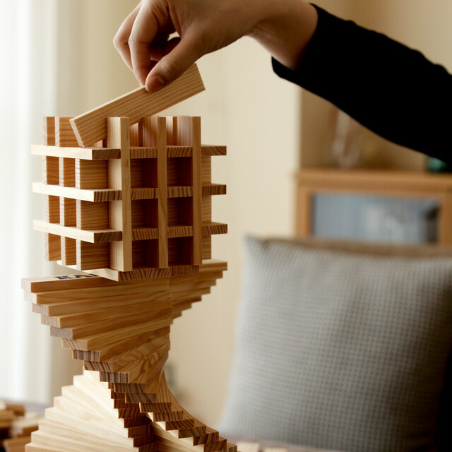 楽天市場】カプラ インテリア 積み木 KAPLA 280 上級 青 アートブック