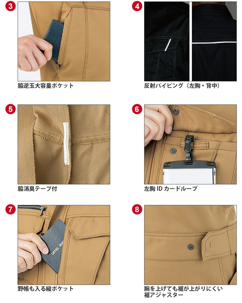 楽天市場】CO-COS ブルゾン A-8180 コーコス 【秋冬】 長袖 作業服