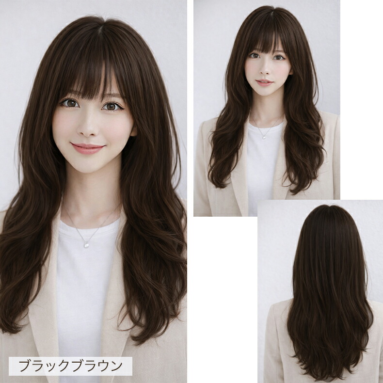 楽天市場】「リラックスカール」バレない ロング ウィッグ ニュアンス