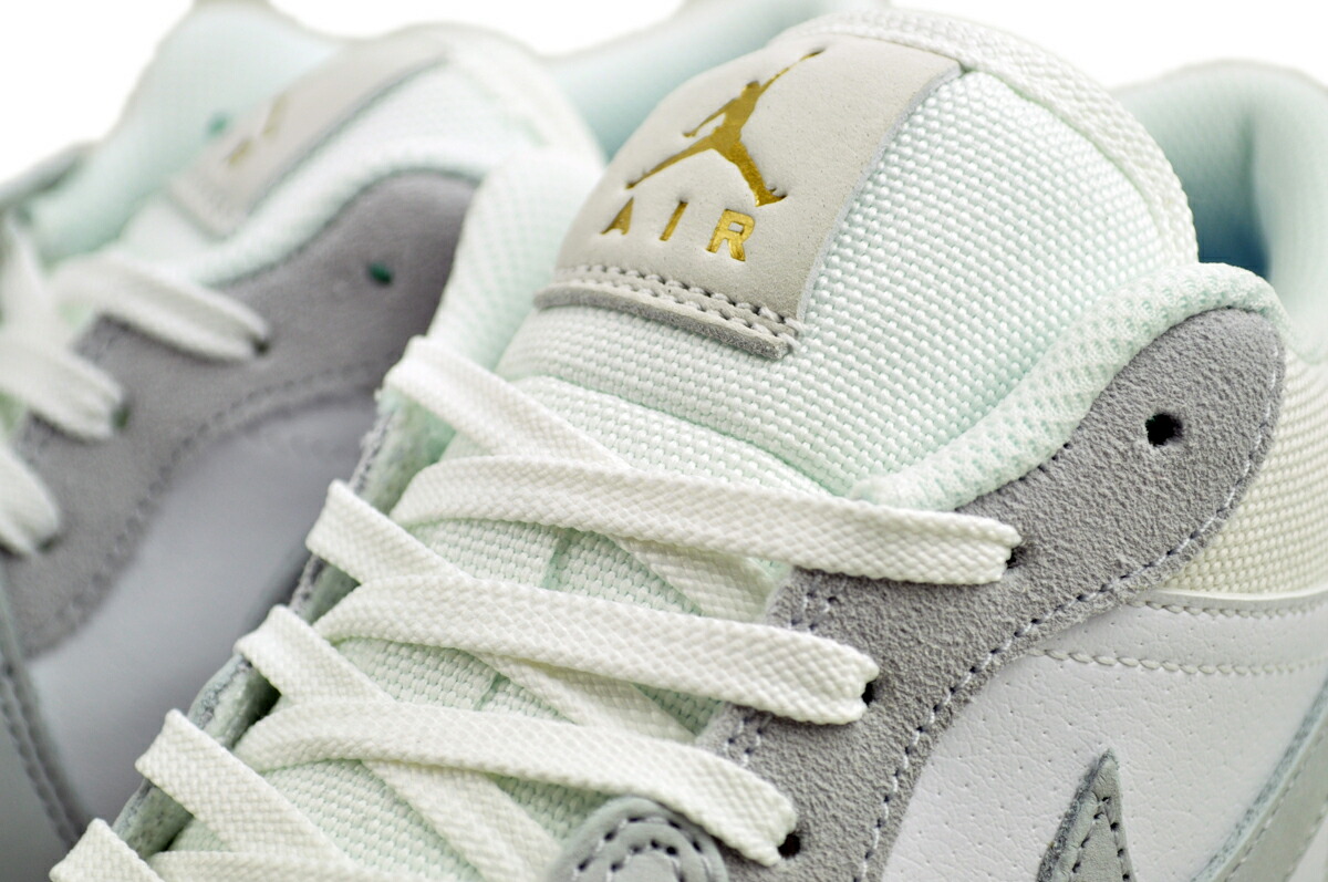 楽天市場】NIKE AIR JORDAN 1 LOW PARIS white/sky grey-football grey