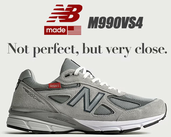 楽天市場】[ 3/1 はワンダフルデー!ポイント5倍!] NEW BALANCE M990VS4