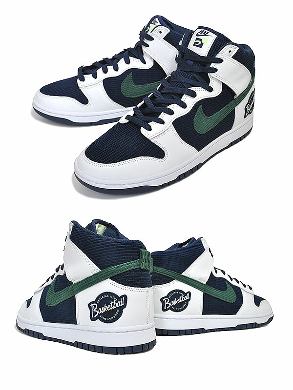 楽天市場】NIKE DUNK HI PREMIUM EMB SPORTS SPECIALTIES college navy