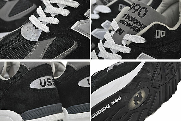 楽天市場】NEW BALANCE M990BL2 MADE IN U.S.A. BLACK Width D