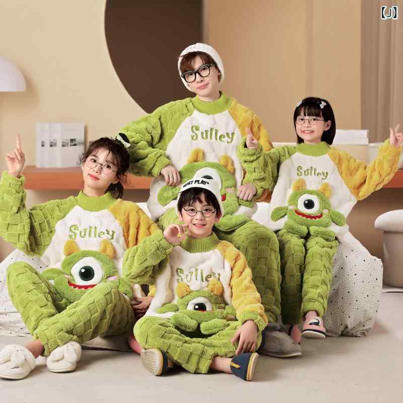 楽天市場】親子 パジャマ 秋冬 家族 4人 フランネル 厚手 子供用