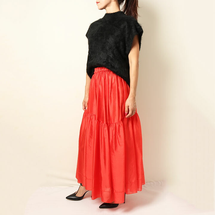 楽天市場】【40%OFFセール】BLAMINK ブラミンク FALL シルクギャザー