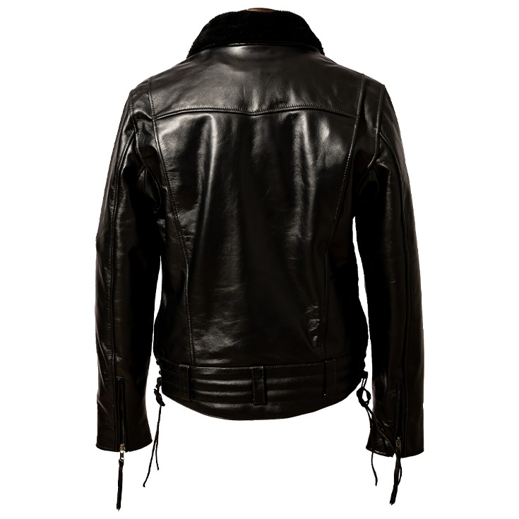 楽天市場】【20周年記念20%OFFクーポン】本革 高機能防寒仕様襟ボア