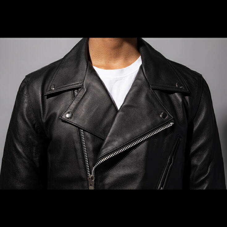 楽天市場】Horn Works 本革 ダブルライダース メンズ ホーンワークス