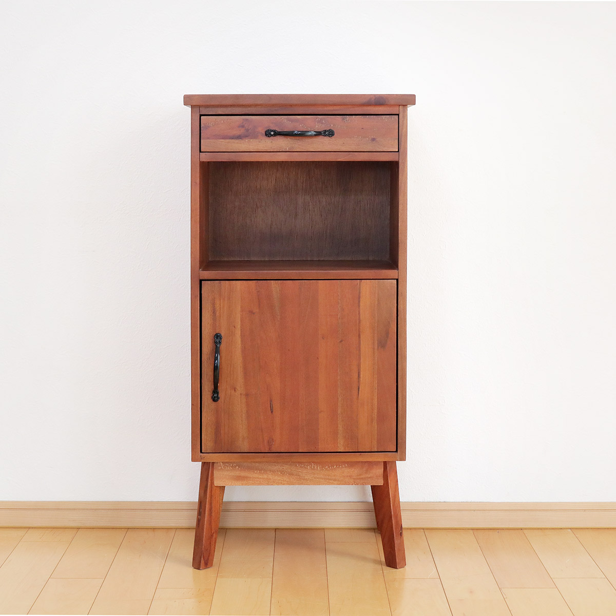 楽天市場】電話台 マホガニー天然木 幅42cm （ 送料無料 電話