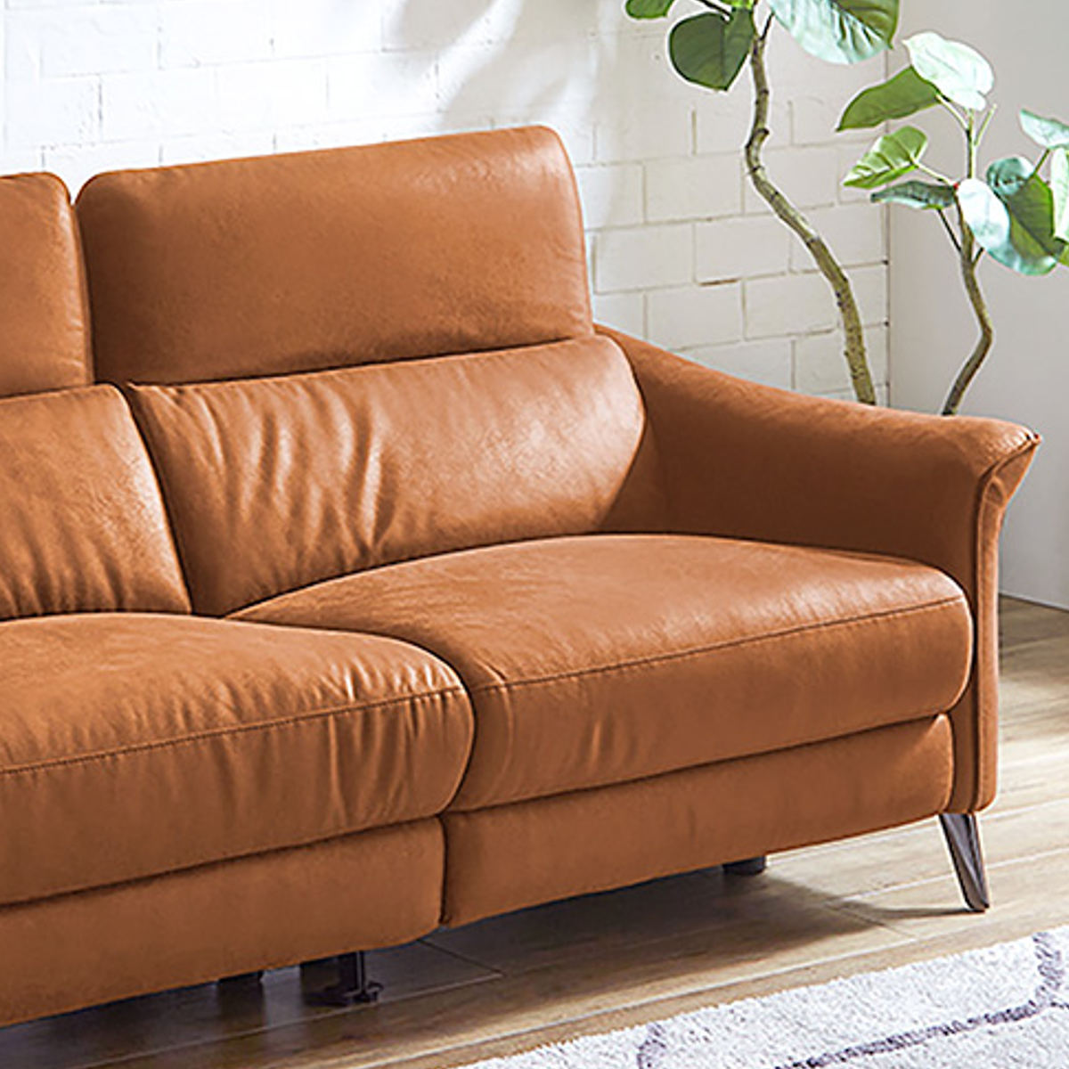 楽天市場】ソファ 2人掛け 幅191cm 電動リクライニング レーザー