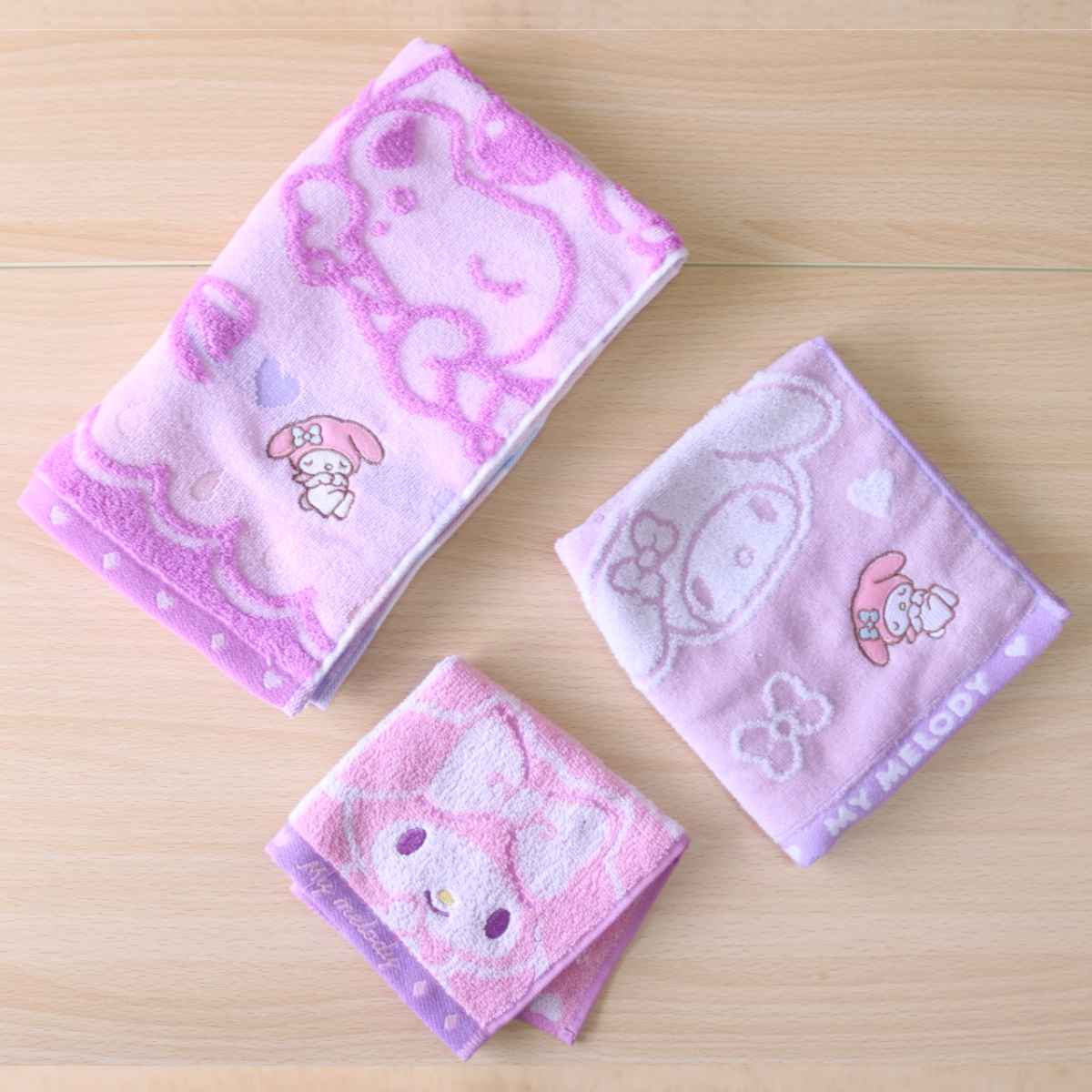 楽天市場】ハンドタオル マイメロ 34×35cm マイメロディ ドリーミング