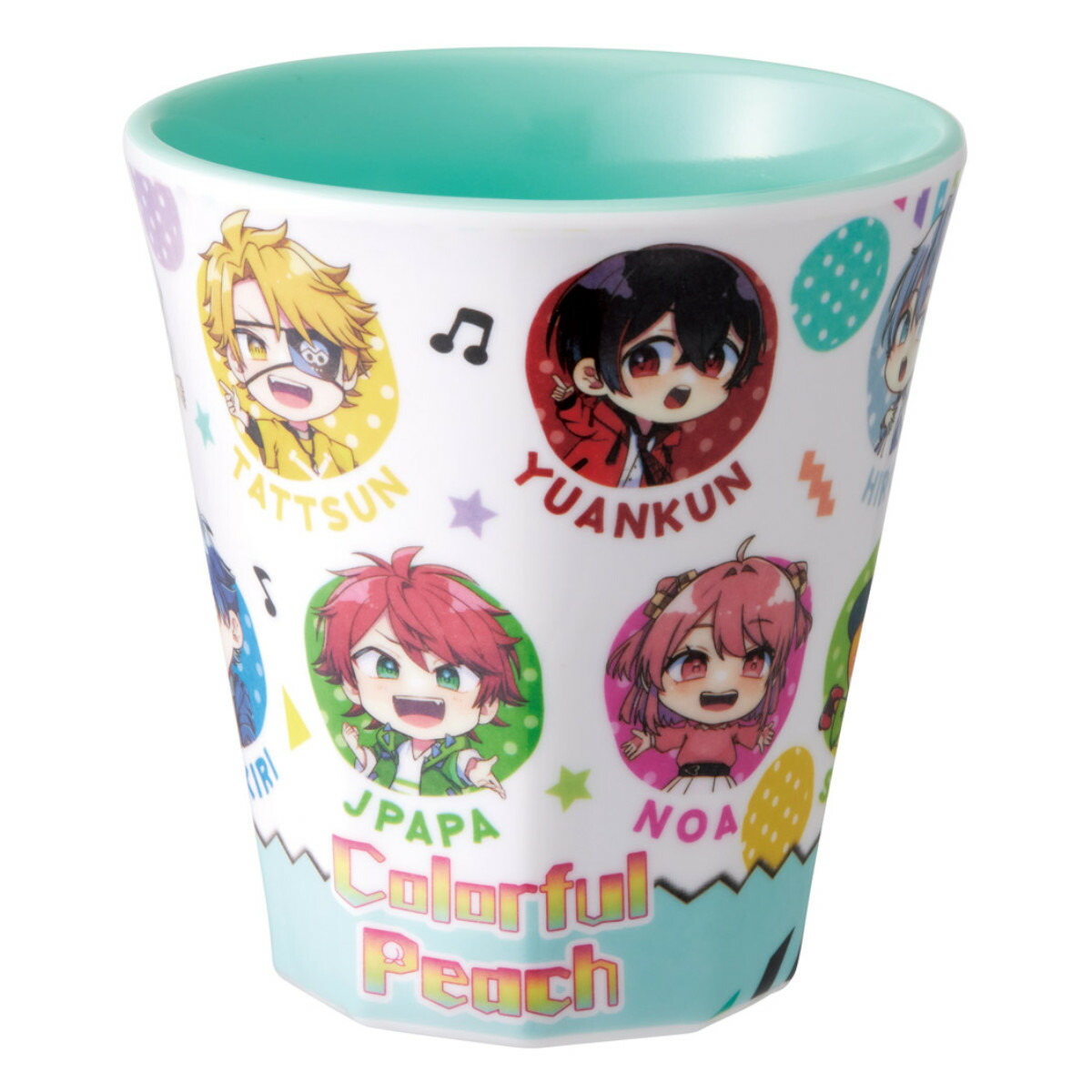 楽天市場】コップ 270ml カラフルピーチ プラスチック （ カップ