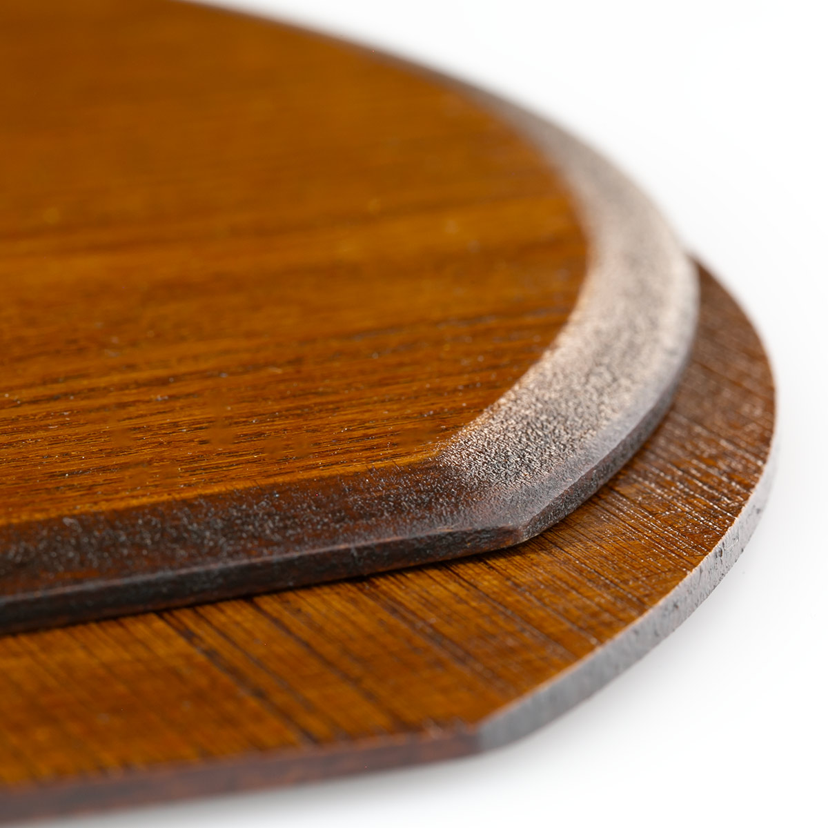 楽天市場】半月膳 36×32cm 漆塗り 天然木 ランチョンマット 5枚セット