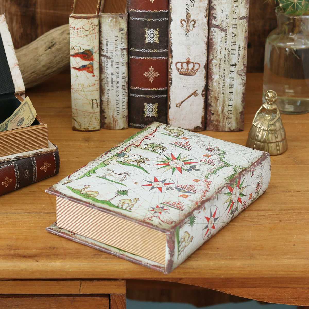 楽天市場】小物入れ ブックボックス L ジャーニー （ 収納 ブック型